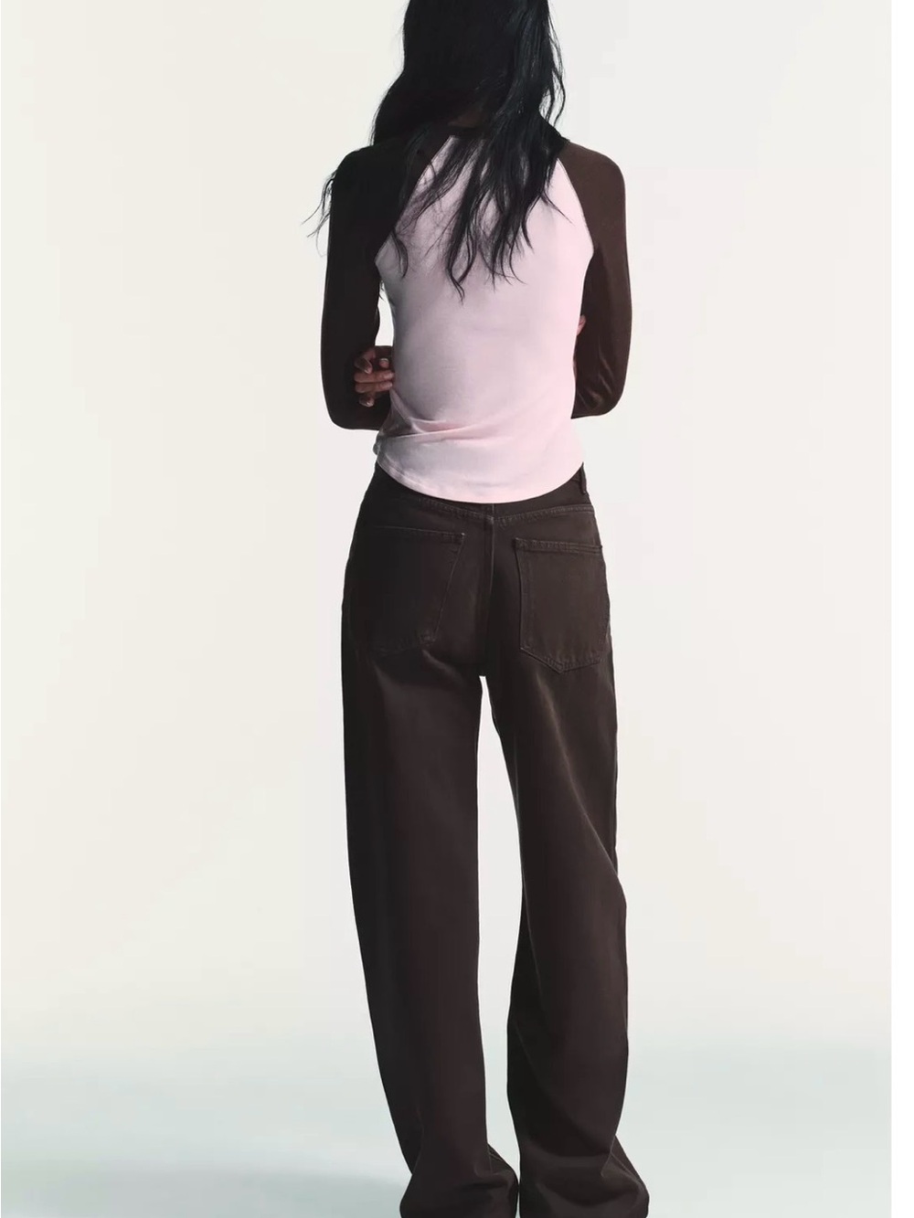 Zara High waisted wide legs jeans